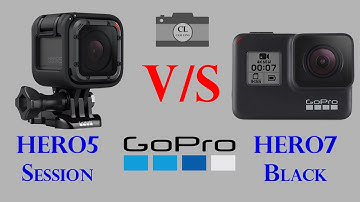 GoPro HERO5 Session  vs GoPro HERO7 Black