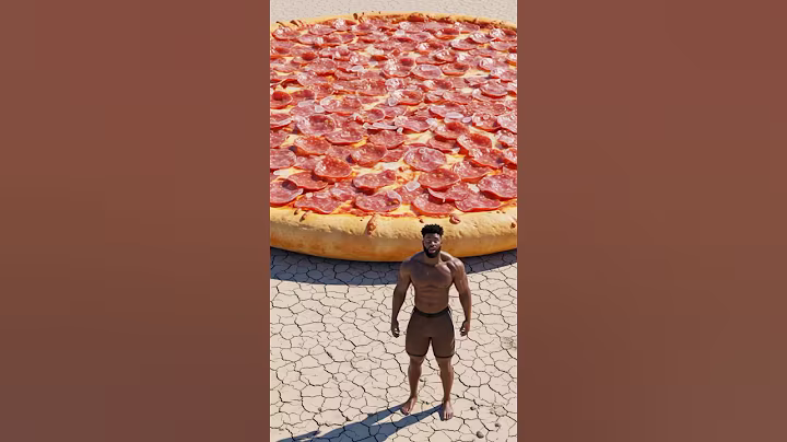 Man's Heat Melts Pizza, Turtle Brings Ice Castle! #shorts #ai