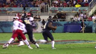 Boca Raton Bowl: Cato Nelson is Harassed by the FAU Defense - Dec.19, 2017