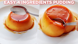 Easy 4-Ingredient Caramel Pudding Recipe