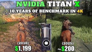 Titan X Pascal 12GB in 4K | 10 Years of Benchmark - Beast of a GPU!