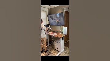 #shorts AVLT white single monitor arm - the ultimate solution for your 13"-43" monitor!