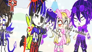 ||My Micheal, Elizabeth and Chris meet @shiiro to kuuro gacha||gc||🤗🤗||#weathermakesgacha