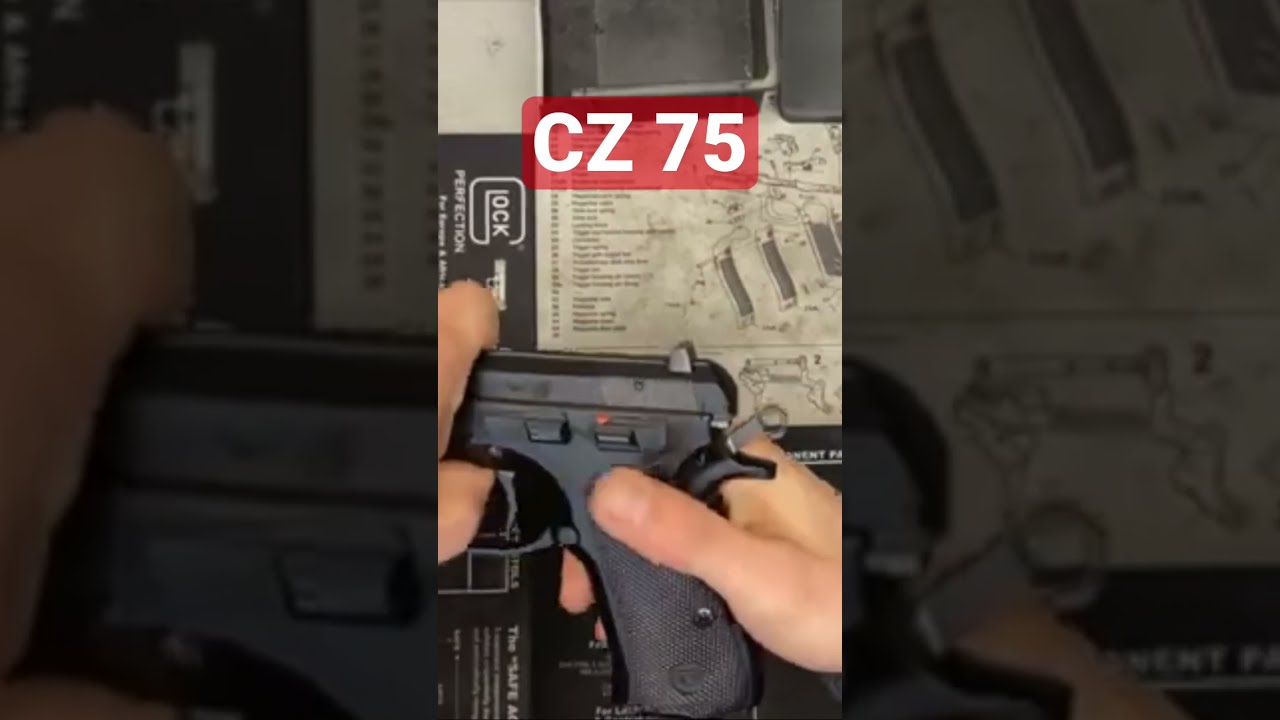 How To Disassemble The CZ 75
