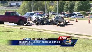 Crash on Madison Pike sends 5 to hospitals