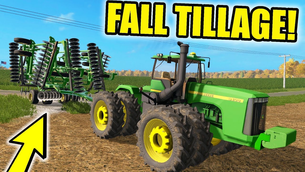 lets play a little game FARMING SIMULATOR 2017 | PULLING OUT THE 9400 FOR FALL TILLAGE | FRIDAY FARMING EP #40