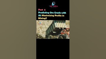 Predicting Ore Grade with AI: Maximizing Profits in Mining! Part 5 #ai #viral #trending #aiinindia