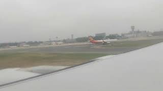 Takeoff from Xi'an Xianjang airport