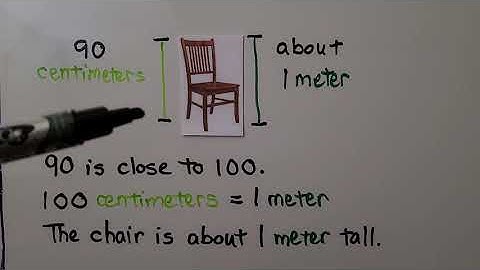 2nd Grade Math 9.5, Centimeters and Meters, Comparing