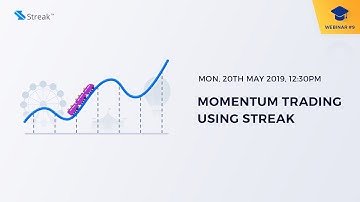 Momentum trading using Streak