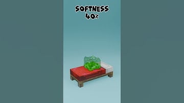 Minecraft Slime 🟩 vs Bed 🛏️ – You Won’t Believe the Ending 😱💥 #3d #minecraft #blender #shorts