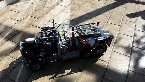 PiXi Add-on for the Raspberry Pi and a Lego Mindstorm NXT driven Truck