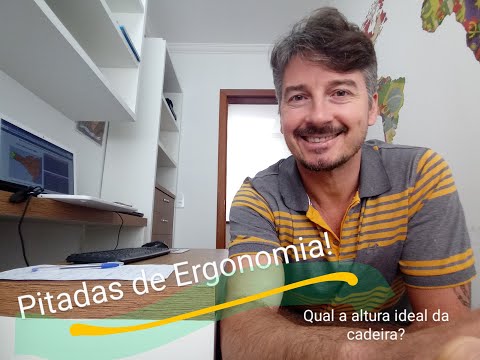 Vídeo: Qual é a altura da cadeira?