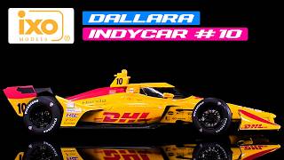 Dallara IndyCar #10 Alex Palou "DHL" Chip Ganassi Racing 1/18 Diecast Model Car by IXO Models