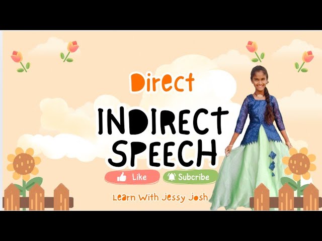 🅳🅸🆁🅴🅲🆃 🅰🅽🅳 🅸🅽🅳🅸🆁🅴🅲🆃 🆂🅿🅴🅴🅲🅷 - #english #englishgrammar #ytvideo #video #directandindirectspeech