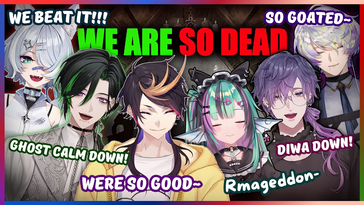 [WE'RE SO DEAD COLLAB] Goated Teamwork Through Endless Jumpscares & Chaos!
