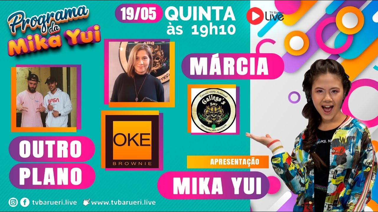 Outro Plano E Márcia | Programa Da Mika Yui