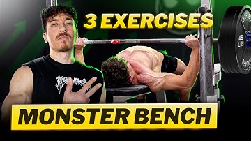 The BEST 3 EXERCISES to BLOW UP Your BENCH PRESS