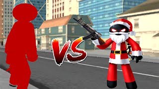 Santa Claus Stickman Rope Hero Gangstar Crime Completed New Mission - Android GamePlay 3D screenshot 4