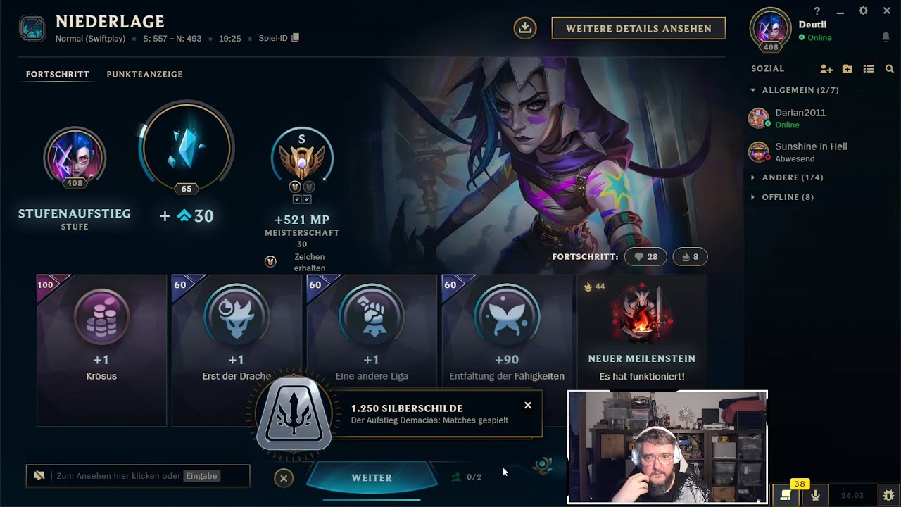 League of Legends | SWIFTPLAY | Jinx | S | w/friends | 13.02.2026 | 6