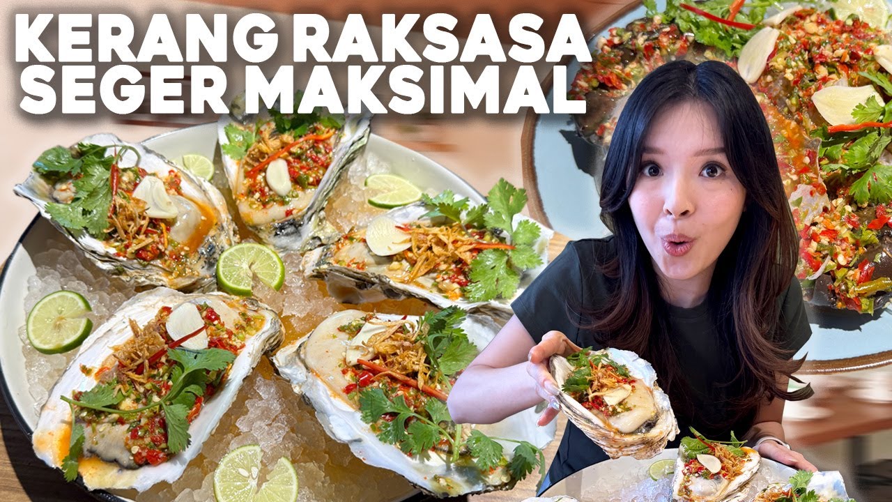 JUALAN KERANG RAKSASA SEGEDE KEPALA, SEGERNYA MAKSIMAL!!