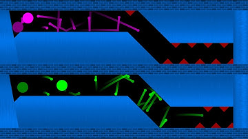 Defend the Parents - Marble Race in Algodoo