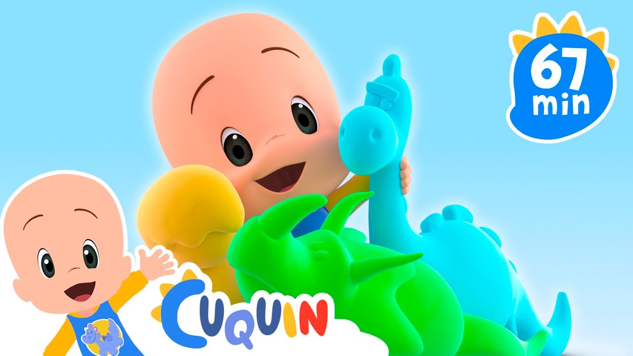 Rápido, a Mochipanda!  Aprenda os cores, os dinossauros e muito mais com Cuquin