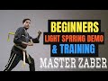 Beginner Challenges Master Zaber | Light Sparring Demo &amp; Training Tutorial