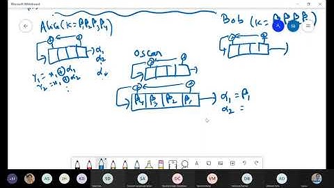 10. Attack on LFSR and General Stream Cipher (8th Sept)