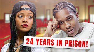 ASAP Rocky Faces 24 Years – The Truth Behind His Trial & Rihanna’s Reaction