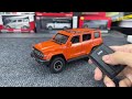 Satisfying with unboxing of mininature Wall Tank 300 diecast model car