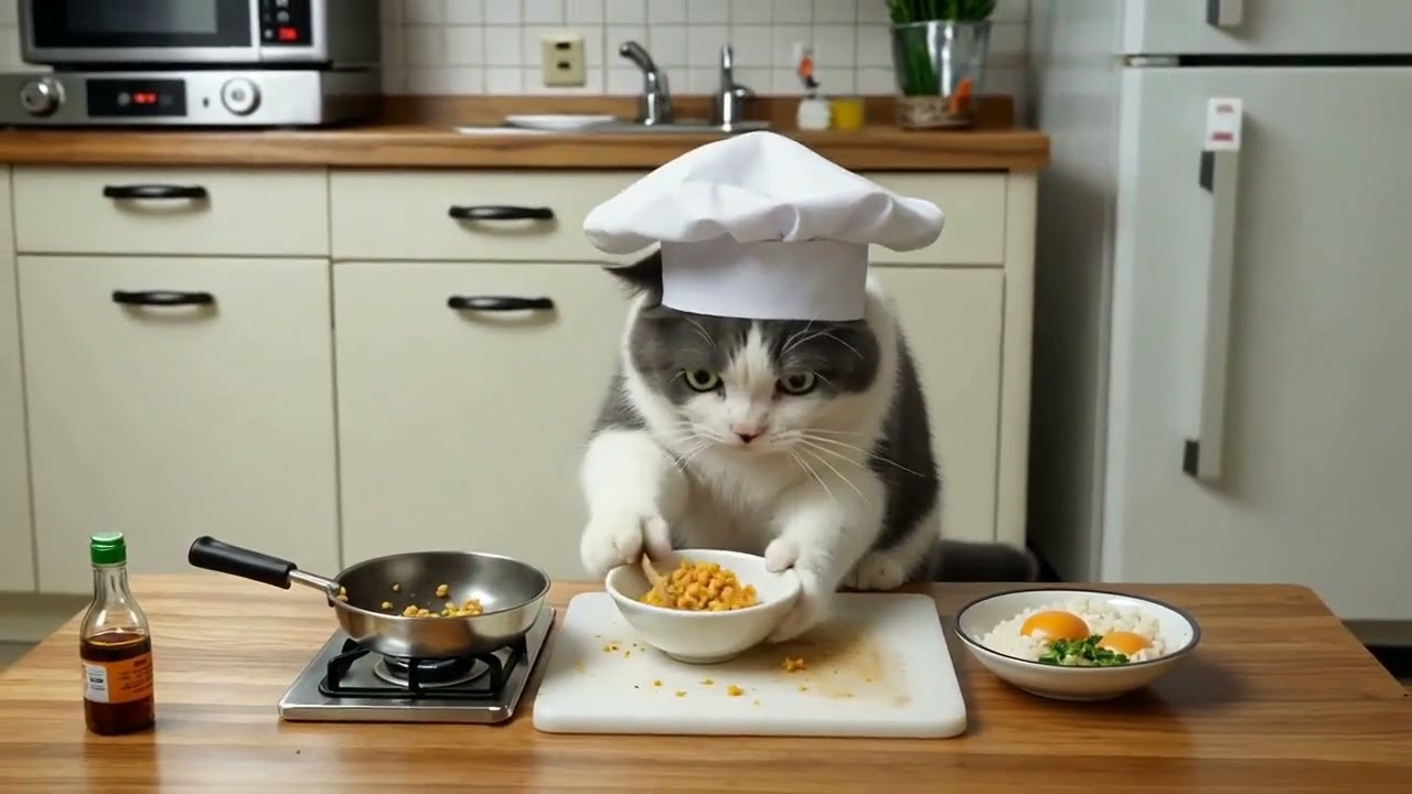 CUTE CAT VIDEO , CREATED BY SAMUEL WONG 2026