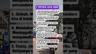 6 Penyebab Azab Kubur || Motivasi Diri #shorts