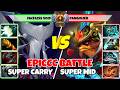FACELESS VOID (Carry) vs PANGOLIER (Mid) - Epic Battle Of Immortal Rank Dota 2 Players - Z Dota 2