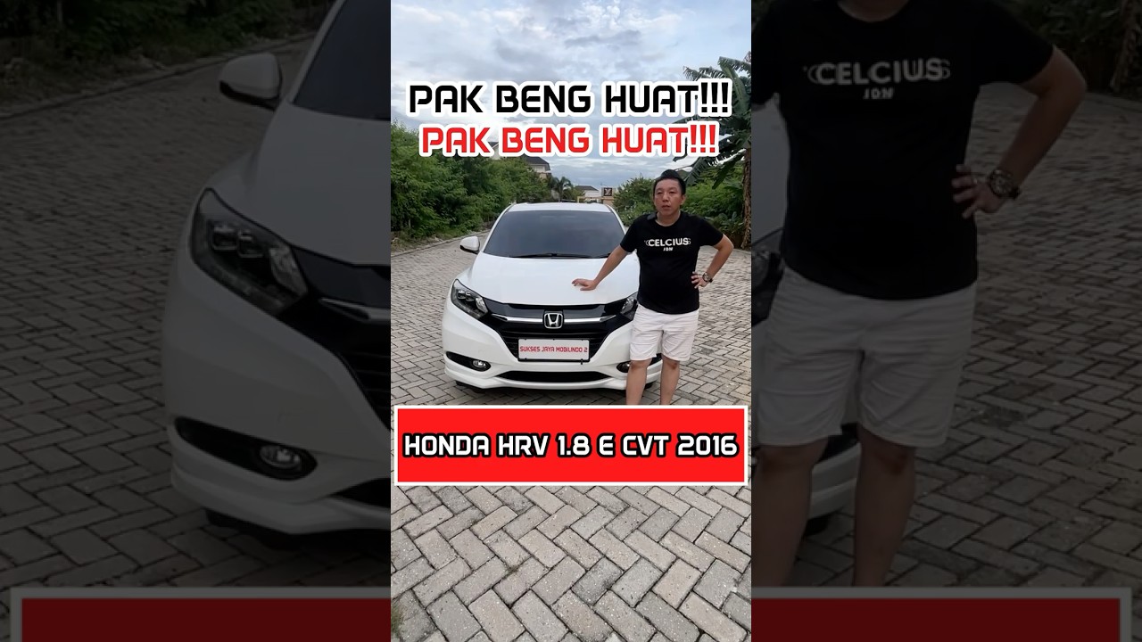 HONDA HRV 1.8 E CVT 2016  