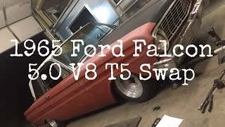 1965 Ford Falcon V8 5.0 T5 Manual Swap From A Straight 6