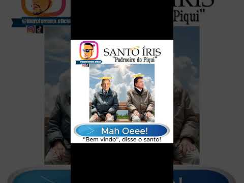 Santo Íris recebe silvio Santos