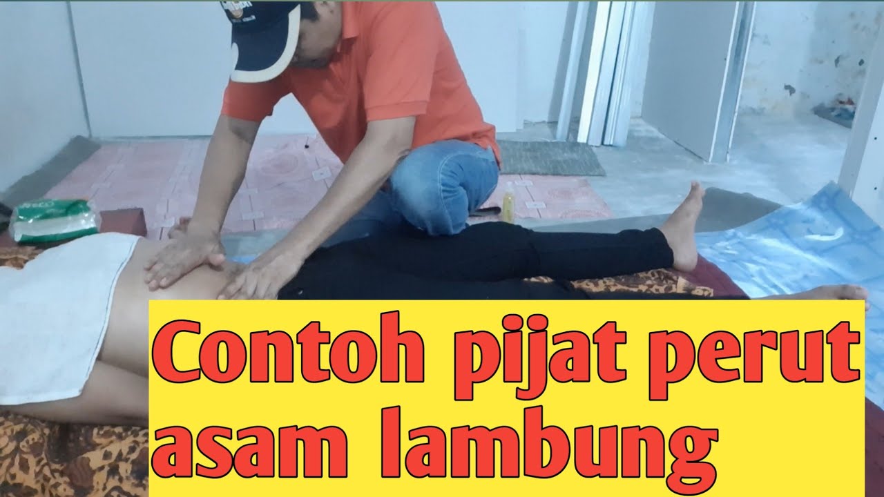 Pijat perut asam lambung 
