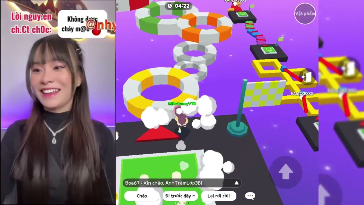Chơi obby kể chuyện 🥰 P2. Cre : Lý Nguyễn Nhi￼