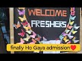 FDDI college पहला दिन कालेज का ❤️#vlog 36 #college #education #explore #youtube @ShwetaLaxmi