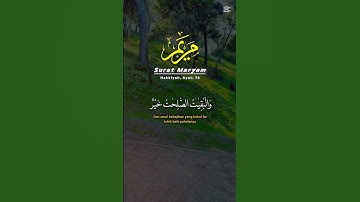 القرآن الكريم.سورة مريم #استغفرالله #راحة_نفسية #اكسبلور #لايك #تيك_توك #استغفار