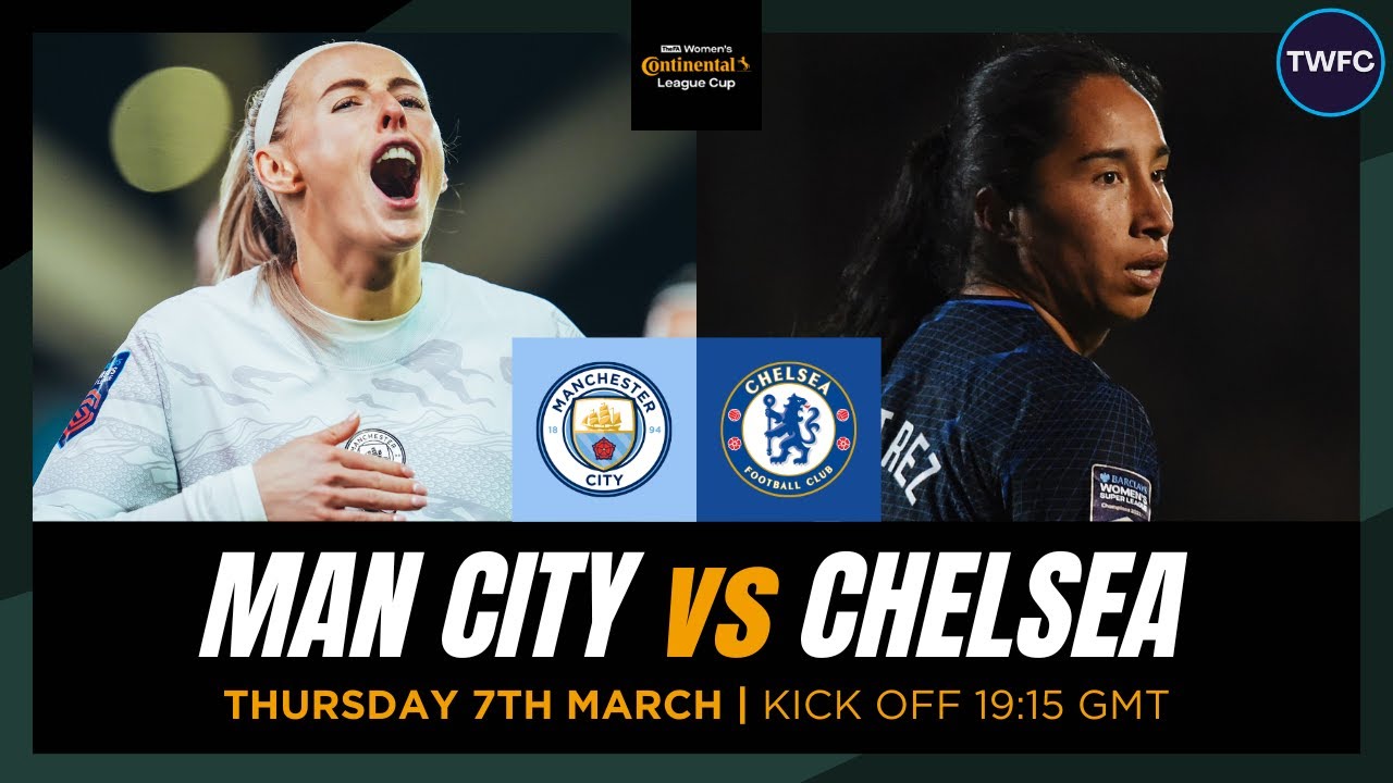 MAN CITY VS CHELSEA LIVE | WOMEN'S LEAGUE CUP WATCHALONG | TFC LIVE ...