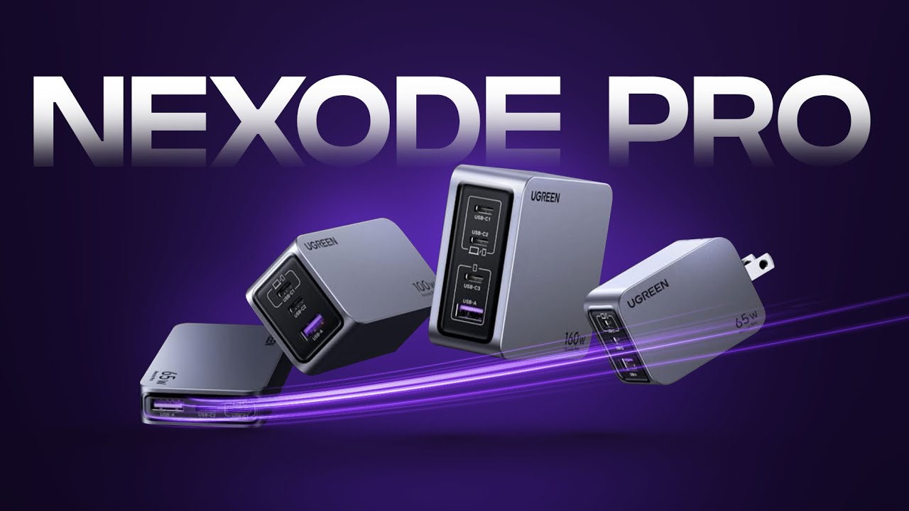 Charge Your Apple Devices Like a Pro - UGREEN Nexode Pro Chargers! 