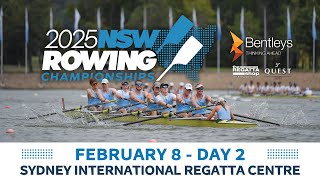 2025 NSW Rowing Championships - Day 2