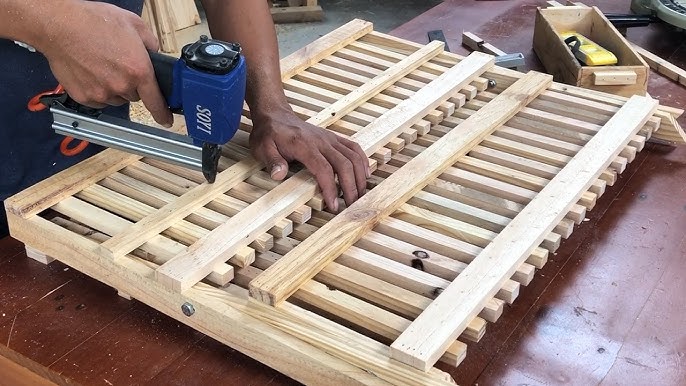 Escurridor de Platos plegables de Madera Fácil de Hacer y Bonito