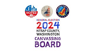 Canvassing Board Certification - Kitsap General Election 2024