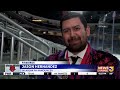 Public address announcer Jason Hernandez has special connection to Firebirds-Reign rivalry