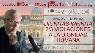 La Declaración Dignitas Infinita (2/3): Violaciones a la Dignidad Humana