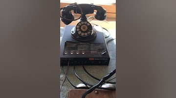 Dial telephone exchange simulation