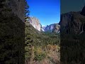 the beauty of Yosemite National Park ❤️ #tunnelview #yosemite #shorts #comeflywithme #johngibson